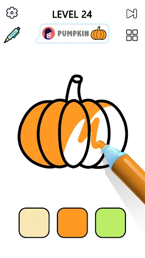 Gameplay screenshot 3 from Satisfying Coloring - Casual game